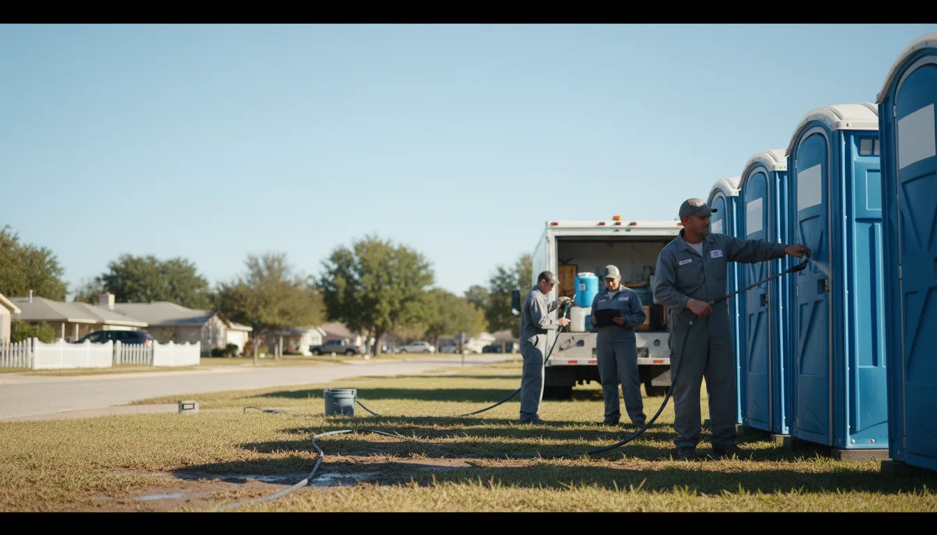 Long-Term Portable Toilet Rental in Oakes, ND near me
